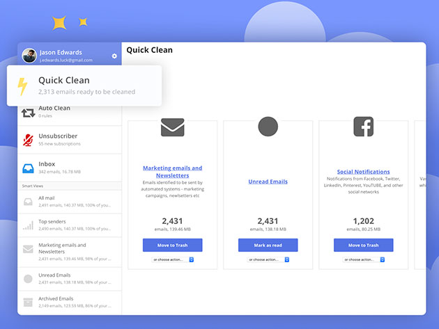 Clean Email: 1-Yr Subscription