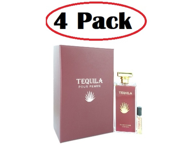 Tequila Pour Femme Red Eau De Parfum Spray + Free .17 oz Tequila Pour Femme Red Eau De Parfum Spray + Free .17 oz