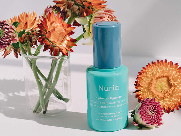 Nuria Hydrate: Moisture Replenishing Serum with Everlasting Flower (25ml/2-Pack)