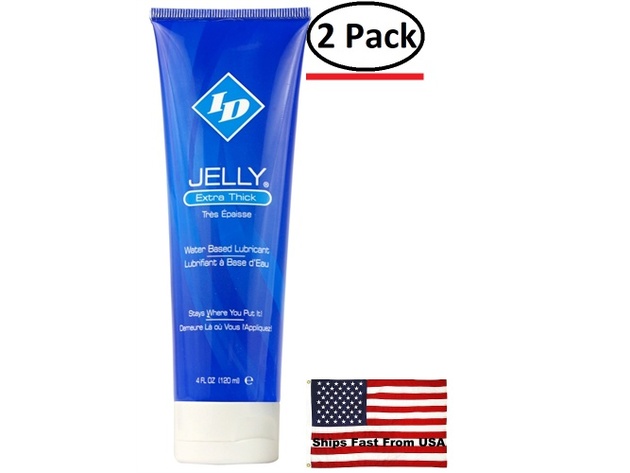 ( 2 Pack ) ID Kelly Extra Thick Water Based Lubricant 4 Oz