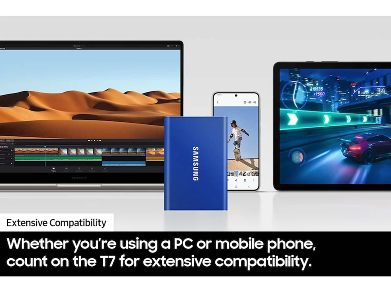 Samsung T7 1TB Portable SSD