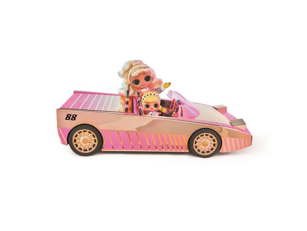 L.O.L. Surprise! Car Pool Coupe with Exclusive Doll, Pool and Dance Floor, Multicolor