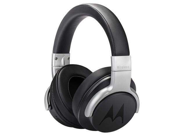 Motorola Escape 500 Wireless Bluetooth Active Noise Cancelling Headphones Black