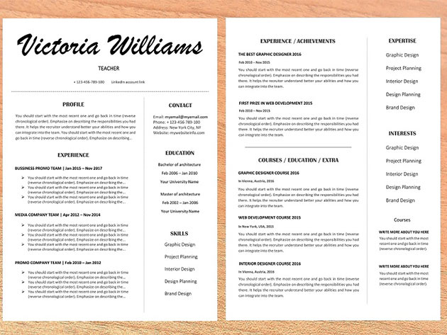 15 Resume Templates + Course Bundle