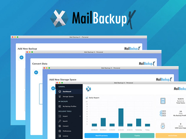 Mail Backup X Individual Edition: Lifetime Subscription