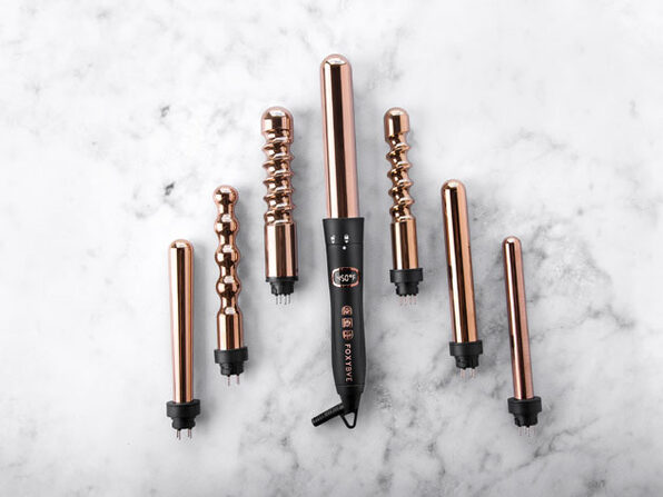 FoxyBae 7 in 1 curling wand set FoxyBae 7-in-1 Curling Wand Set - Macy main image 2