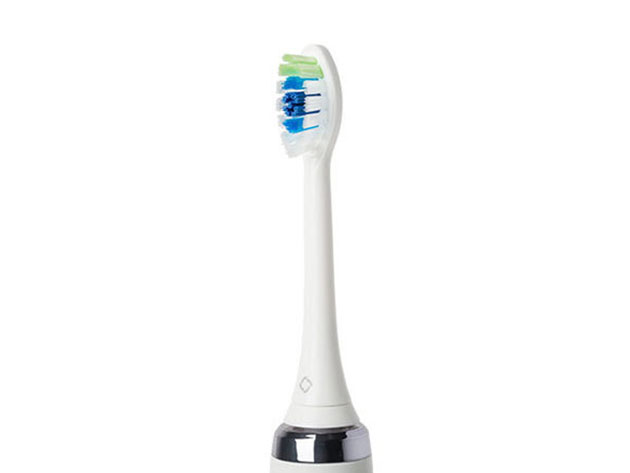Shyn Sonic Toothbrush with 4 Whitening Brush Heads & Strips