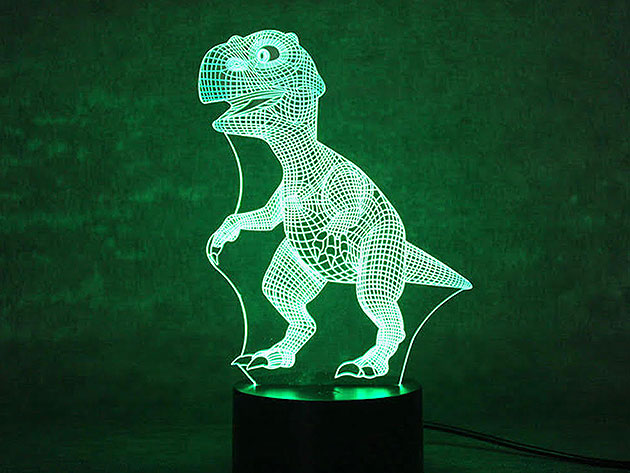 3D Dinosaur Light