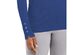 JM Collection Women's Button-Sleeve Crew-Neck Sweater Blue Size Large