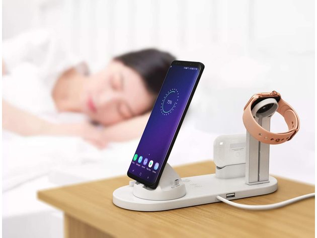 Charging Dock for Apple Watch SE/6/5/4/3/2/1, AirPods