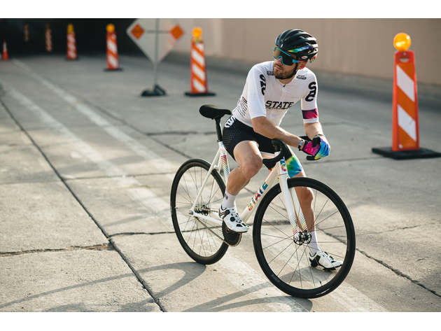 Undefeated Track - Pearl / Tie-Dye Bike