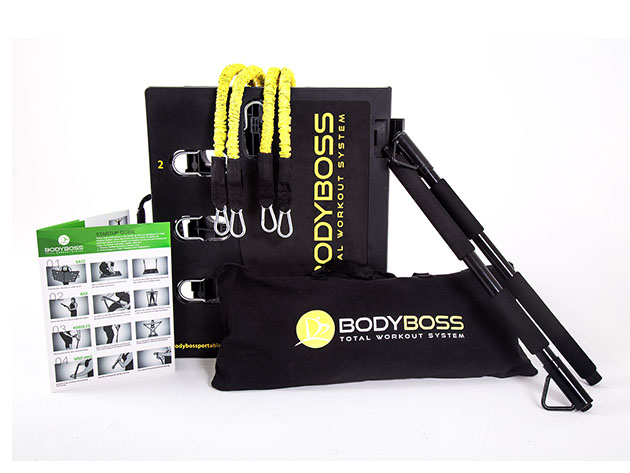 BodyBoss 2.0: Portable Home Gym + Extra Bands