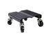 Costway 1500 LBS Snowmobile Roller Set 3 PCs Dolly Storage Dollies Mover Snow Mobile - Black