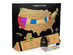 World Travel Tracker Scratch Off Map® (US National Parks/Black)