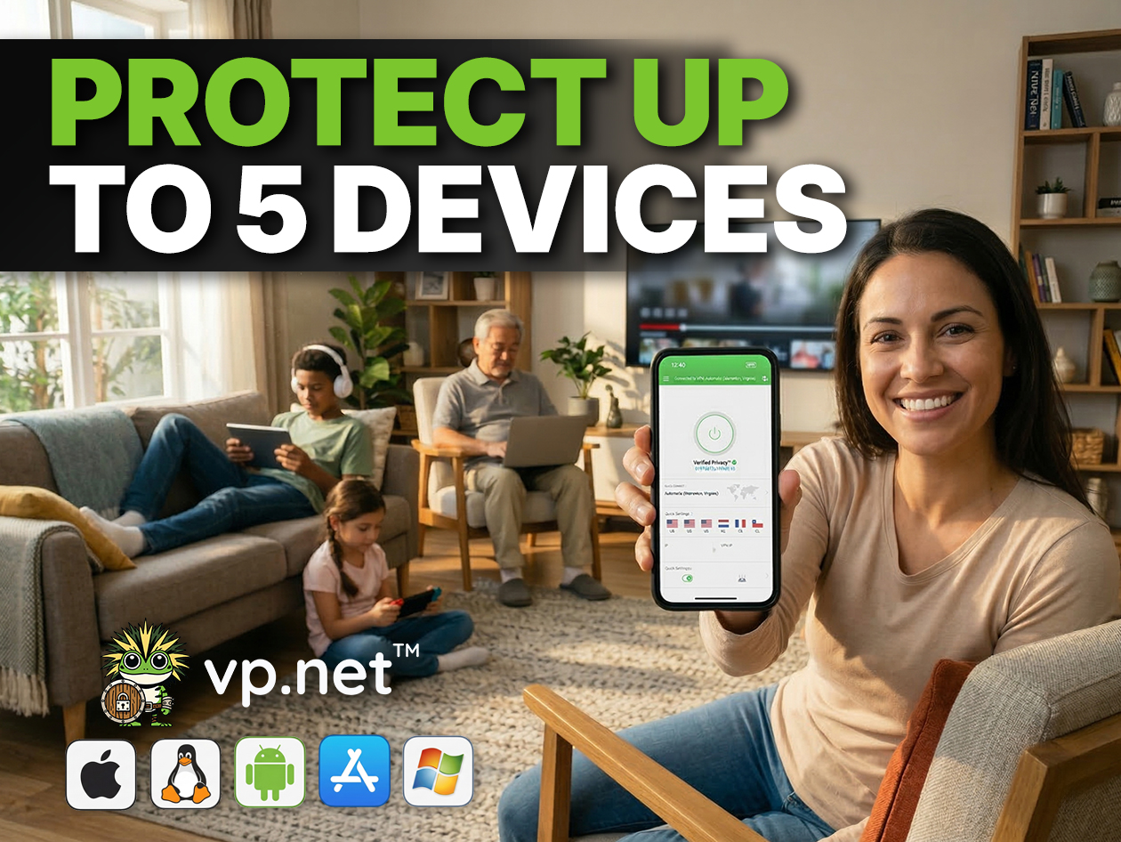 VP.NET VPN: 3-Year Subscription