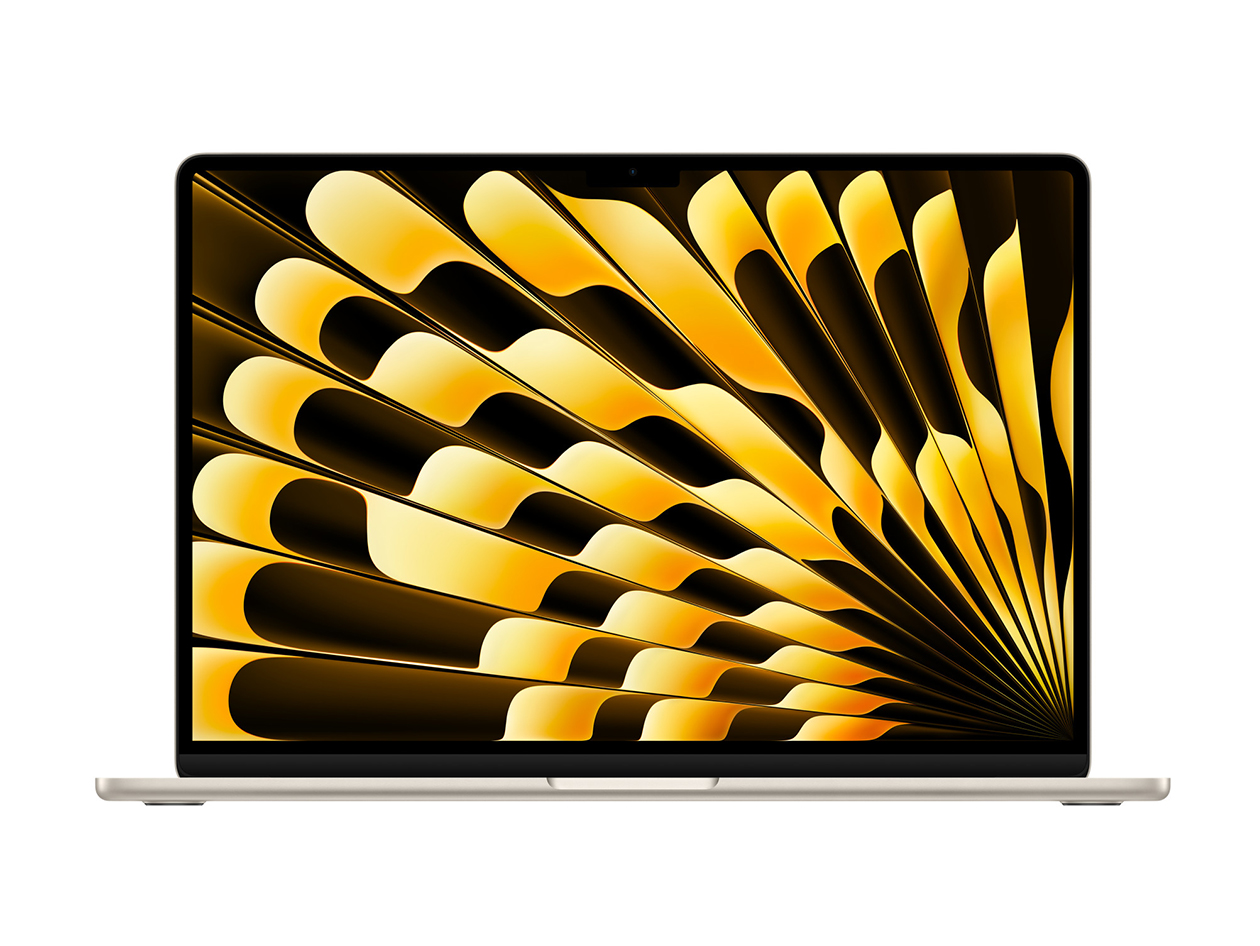 Apple MacBook Air (2023) 15" M2 8-core 10-core GPU 8GB RAM 2TB SSD Starlight (Refurbished)