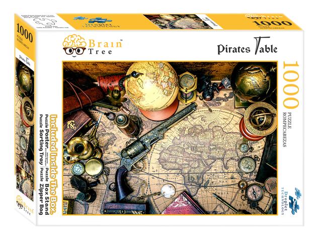 Pirates Table Jigsaw Puzzles 1000 Piece