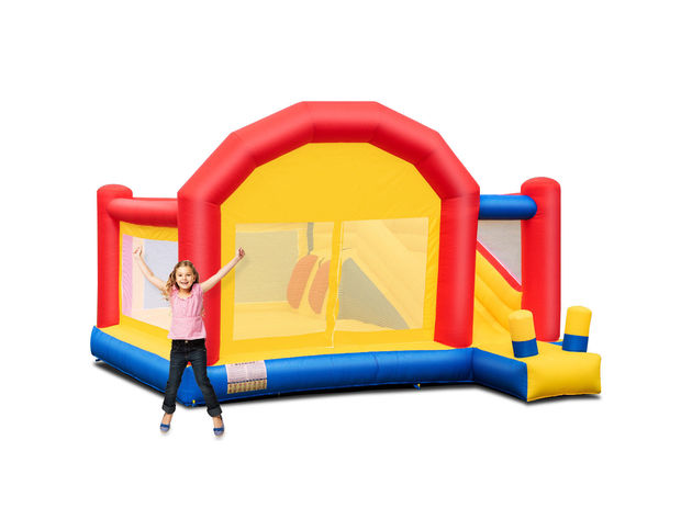 Costway Inflatable Bounce House Slide Bouncer Castle Jumper Playhouse without Blower