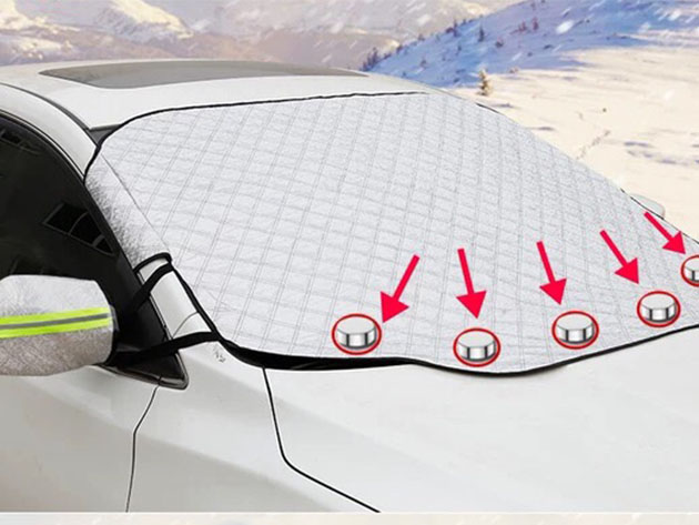 Car Windshield Hood Snow Cover Sun Shade Winter Rain Ice Frost Guard  Protectors