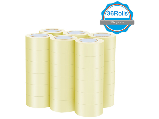 36 Rolls 2"x110 Yards 2 mil Brown Carton Packing Package Tape Shipping 330' ft 