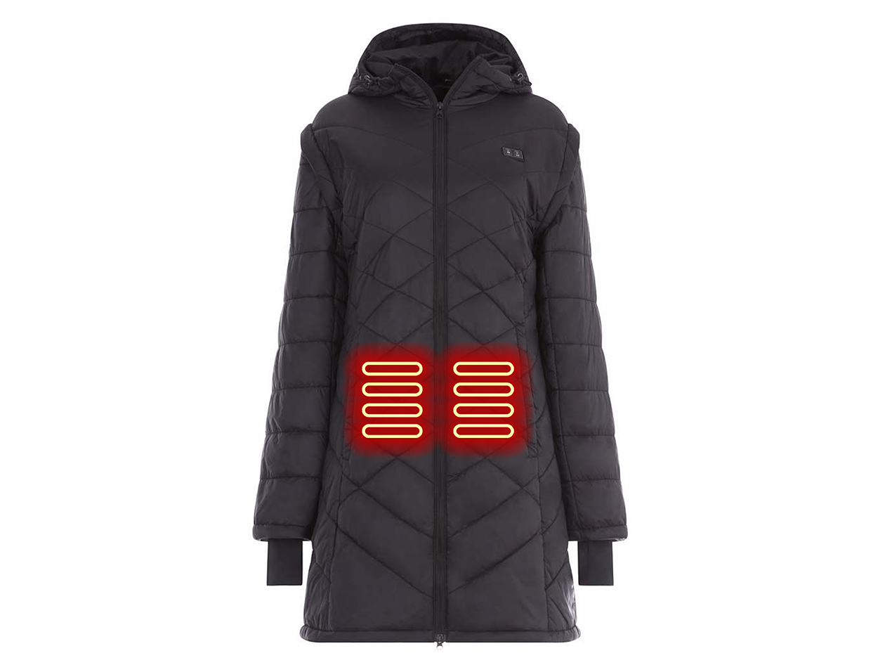 Women's Helios Hybrid Heated Coat with Power Bank