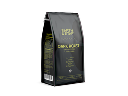 Dark Roast Organic Ground Coffee by Earth & Star