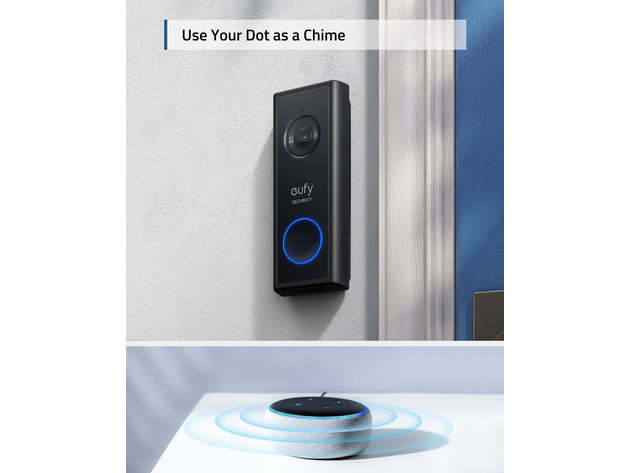 eufy Video Doorbell 1080p (Battery-Powered)