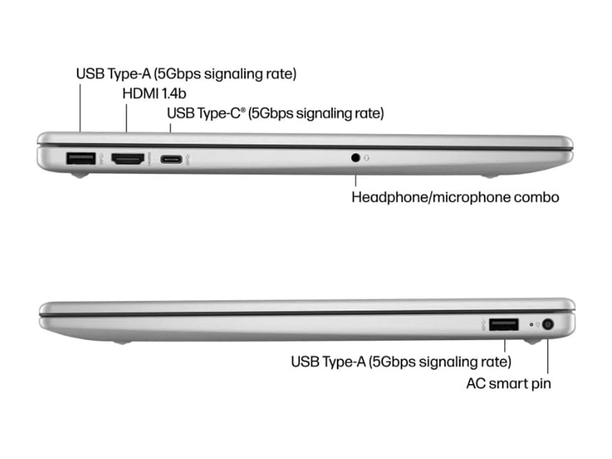 HP 15-fd00 15.6" Touch Laptop (2024) i3-1315U 16GB RAM 512GB SSD Win11 Home (Refurbished)