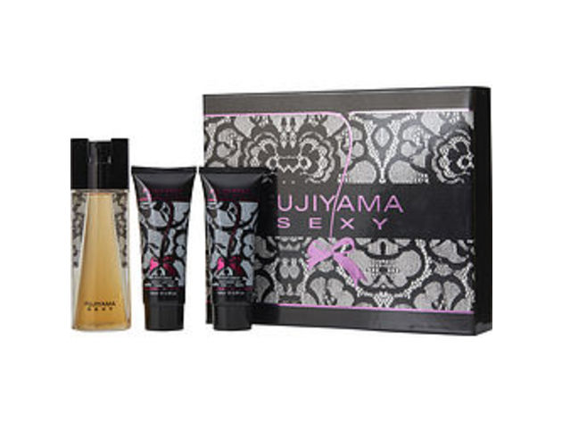 FUJIYAMA SEXY by Succes de Paris EDT SPRAY 3.3 OZ & BODY LOTION 3.3 OZ & SHOWER GEL 3.3 OZ For WOMEN