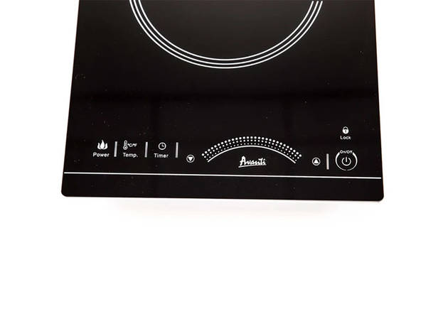 Avanti IH1800L1B Black Portable Induction Cooktop