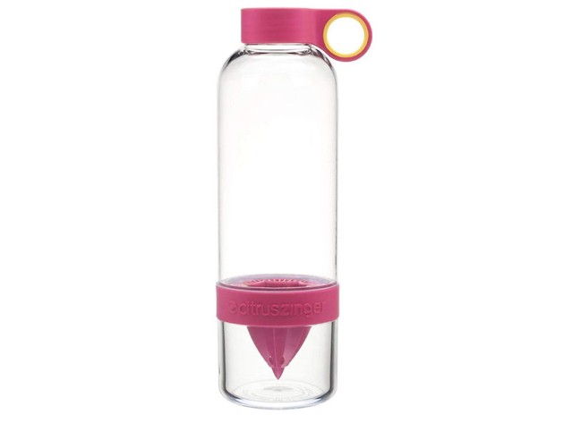 ZingAnything HIRP28C00O006RSP Citrus Zinger Juicer Water Bottle Original Pink - Pink