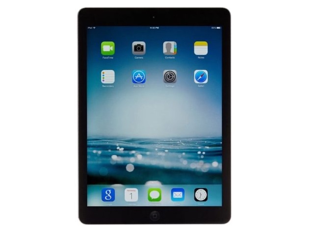 Apple iPad Air 1st Gen MD786LL/A, 1GHz Dual Core, 1GB RAM, 32GB SSD, iOS, 9" Screen (Renewed)