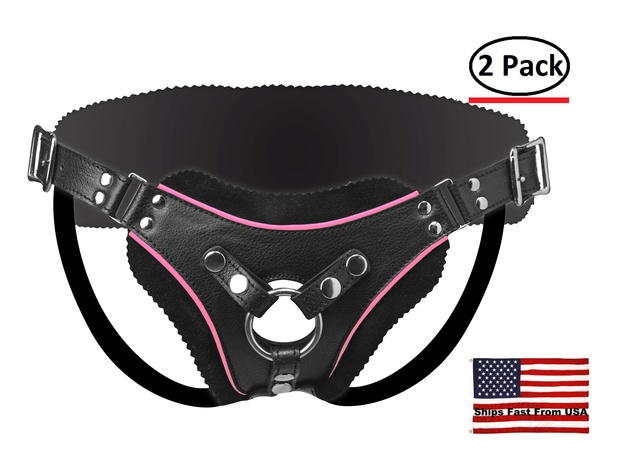 ( 2 Pack ) Flamingo Low Rise Strap On