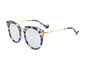 Cateye Sunglasses - Teal-Purple Acetate