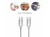 Crave USB-C to USB-C Cable (Silver)