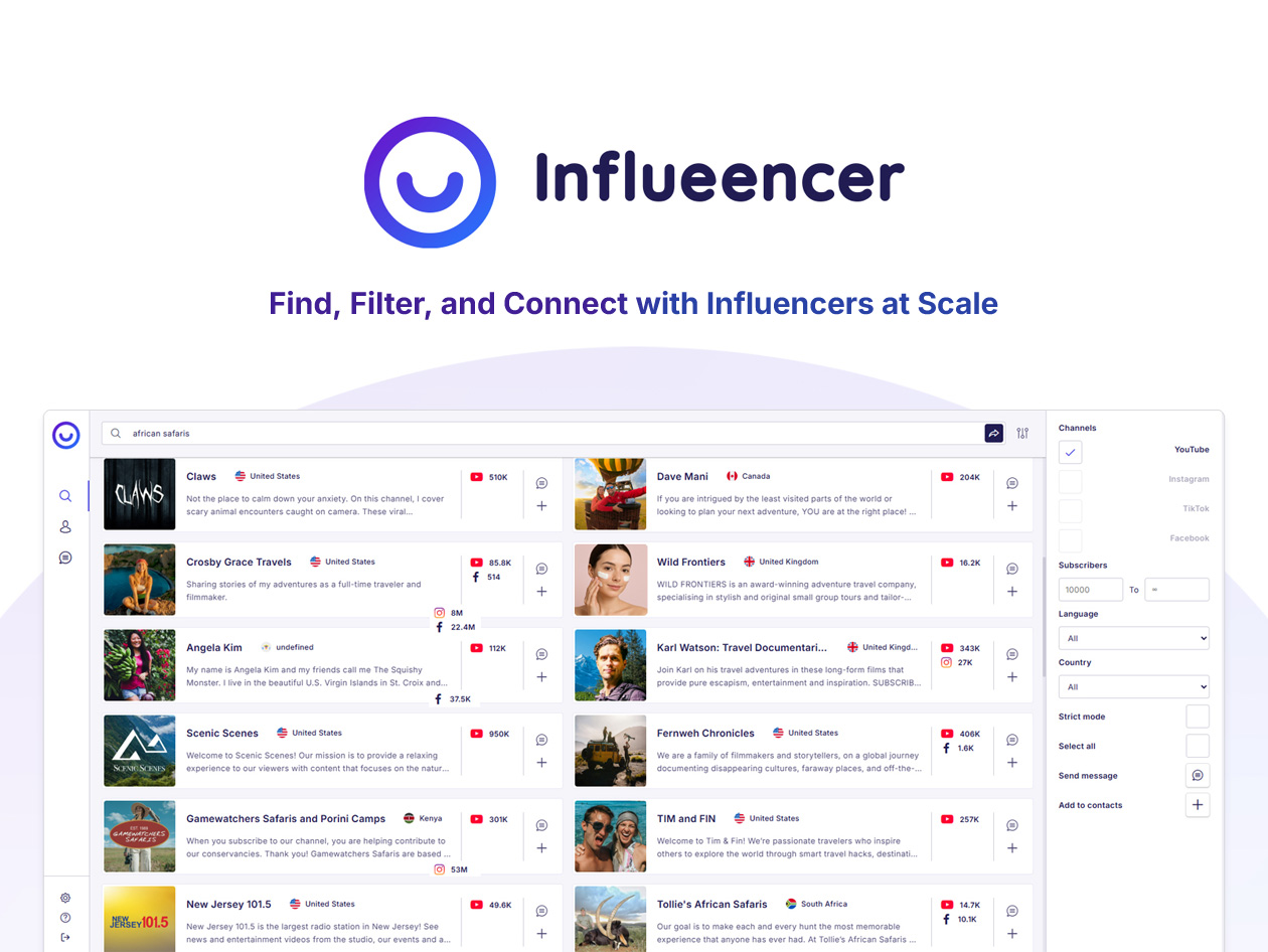 Influeencer: Lifetime Subscription (Business Plan)