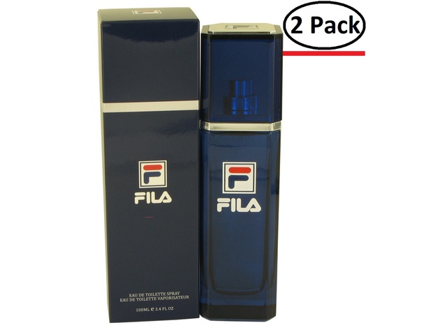 Fila by Fila Eau De Toilette Spray 3.4 oz for Men (Package of 2)