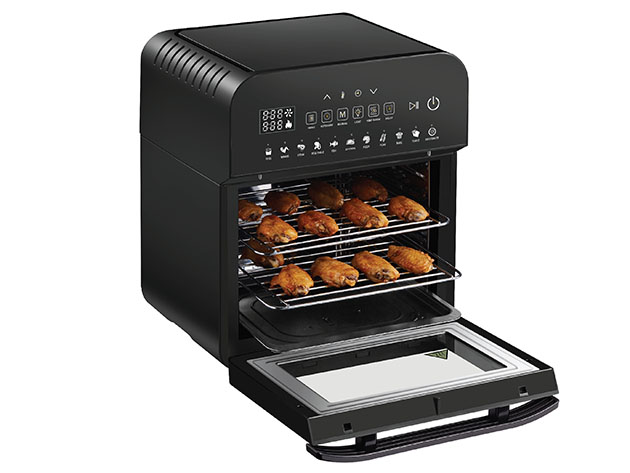 With 15 Cooking Presets & Built-In Rotisserie, This Easy-to-Use Air Fryer/Oven Lets You Make Food in the Most Convenient Way
