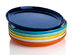 Sweese 10" Multicolor Porcelain Dinner Plates (Set of 6)