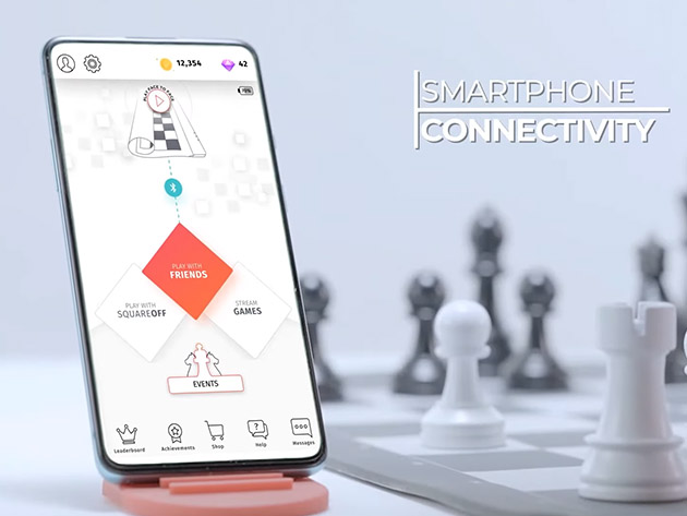 Square Off Pro: World's First Rollable Tournament e-Chessboard