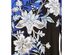 JM Collection Women's Printed Hardware-Keyhole TunicNavy Size X-Small