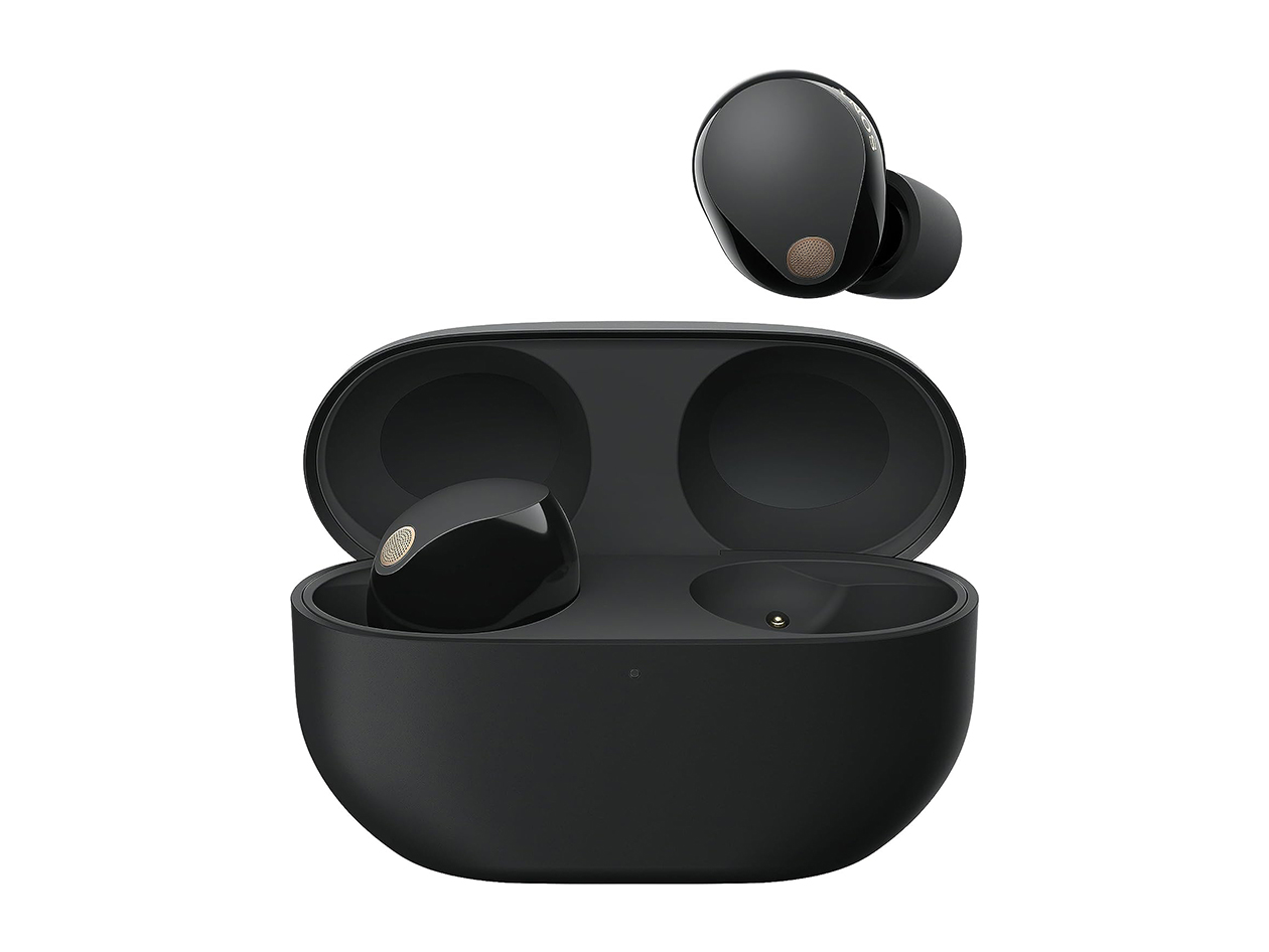 Sony WF1000XM5 True Wireless Noise Cancelling Earbuds - Black (Open Box) 