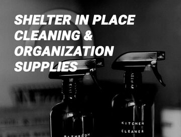 TMZ Shelter-in-Place Cleaning & Organizational Supplies
