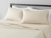 Jeske 1000 Thread Count Egyptian-Quality 100% Cotton Sheet Set (Queen/Ivory)