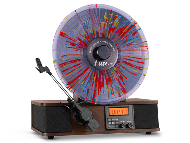 Fuse Wrap Vertical Vinyl Record Player