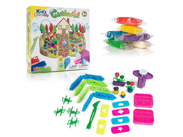 35-Piece Garden of Colors Dough Playset