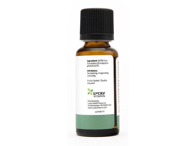LuckyAromas - 100% Pure Essential Oil Eucalyptus - 1 fl. oz.