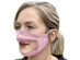 Face Mask with Clear Window (2-Pack/Pink)