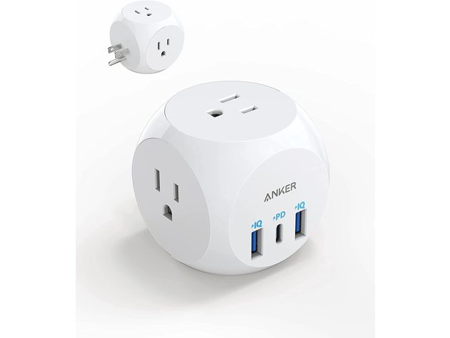 Anker PowerExtend USB-C Plug 3 Cube