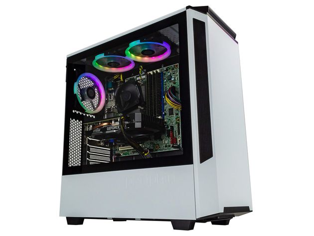 Periphio Spectre Gaming PC, Intel Quad Core i7 3.3GHz, 32GB RAM, 512GB SSD + 1TB 7200 RPM HDD, Windows 10, GTX 1660 Super 6GB Graphics Card, HDMI, Wi-Fi